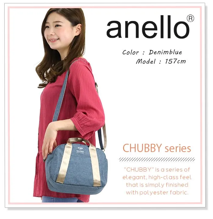 Anello Mini Boston Bag Canvas Shoulder Bag Crossbody Bag With