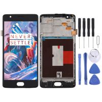 【Ready to ship】About สำหรับ OnePlus 3 / 3T A3000 A3010 TFT Material LCD หน้าจอ LCD และ Digitizer Full Assembly พร้อมเฟรม new sale