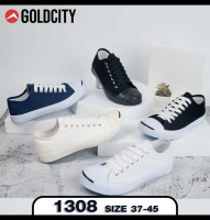 Jack-Gold City-1308 รองเท้าผ้าใบหัวแจ๊คพื้นนุ่มใส่ทน มี 5 สี  Size37-45