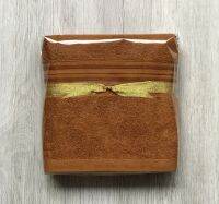 ผ้าขนหนูถวายพระพรีเมียม 27"x54" - Cotton100% เนื้อผ้านุ่ม ไม่ขาดง่าย ใช้ได้จริง แพ็คพร้อมถวายทันที [B1]