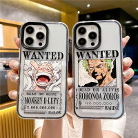 การ์ดแบบใสเคสนิ่มสำหรับ IPhone 11 12 13 14 15 Pro Max Nica Luffy Sauron ฝาหลัง6 7 8 Plus XR XS Max 14 Plus เคสโทรศัพท์มือถือกันกระแทก