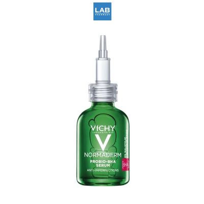 VICHY Normaderm  Probio-BHA Serum 30ml วิชี่ นอร์มาเดิร์ม โปรไบโอ-บีเฮชเอ เซรั่มบำรุงผิวหน้า คุมความมันส่วนเกินและจัดการปัญหาสิว 1 ขวด บรรจุ 30 มล.