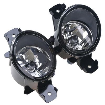 2 PCS Car Driver Passenger Sides Fog Light Lamps Black 2615589927 2615089927 For Nissan Infiniti Altima Maxima Rogue Sentra