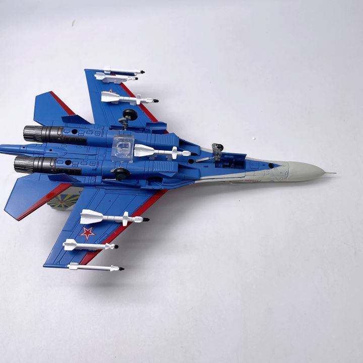 ccarte-การจำลองระดับ1-100-su-27เครื่องบินนักบิน1987โมเดลของเล่นเด็กรัสเซีย