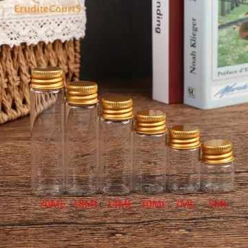 10 pieces 5ml/6ml/7ml/10ml/14ml/18ml/20ml/25ml/30ml Glass Bottles