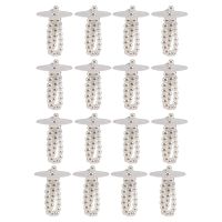 16Pcs Elastic Pearl Wrist Bands Corsage Accessories Wedding Wrist DIY Decor for Wedding Beach Party