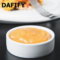 DAFIFY Porcelain Appetizer บาร์บีคิวซอสถั่วเหลืองจานชาม6.8*2ซม