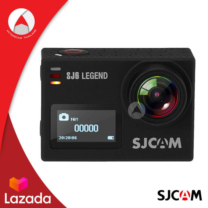 ผ่อน-0-sjcam-sj6-legend-4k-24fps-ultra-hd-16mp-ผ่อนนานสูงสุด-3-เดือน-wifi-กีฬา-dv-cam-รับประกัน-1ปี-สีดำ-black