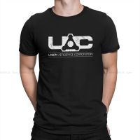 Distressed Uac Unique Tshirt Doom Game Casual T Shirt Newest Stuff For Men