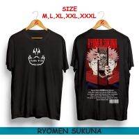 สุดยอดไฟ แขนสั้นคู่รักReady Stock Trendy Printed High Quality Shirt Sukuna Ryoment PREMIUM T-Shirt / JUJUTSU KAISEN / ANIME DISTRO T-Shirt | Hot Items