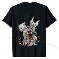 เสื้อยืดคอกลมผู้ชายพิมพ์ลายพิเศษ irezumi Cat ARTIST with TRADITIONAL Japanese TATTOO TShirt T shirt for students Hop