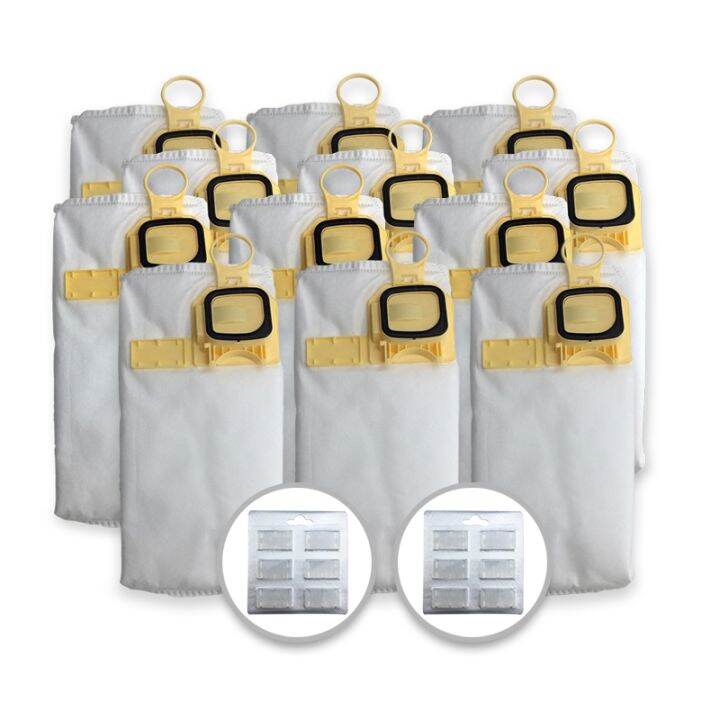 12pcs-efficiency-dust-bag-replace-for-vk140-vk150-140-vacuum-cleaner