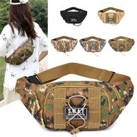 GECY Travel Fanny Pack Outdoor Phone Wallet Chest Bag Waist Pack Sport Bags Running Bags Camouflage Belt Bag