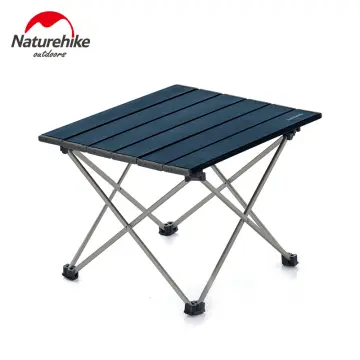 Naturehike Camping Table Collapsible Portable Roll Up Outdoor Foldable  Fishing Table Ultralight Aluminum Folding Picnic Table