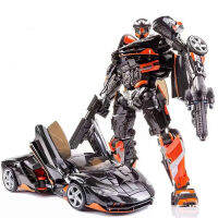 ภาพยนตร์ Transformers 5หุ่นยนต์ของเล่น18.5ซม. โลหะผสม Hot Rod Action Figure รุ่น Deformation รถหุ่นยนต์ Boy S Birthday Gift