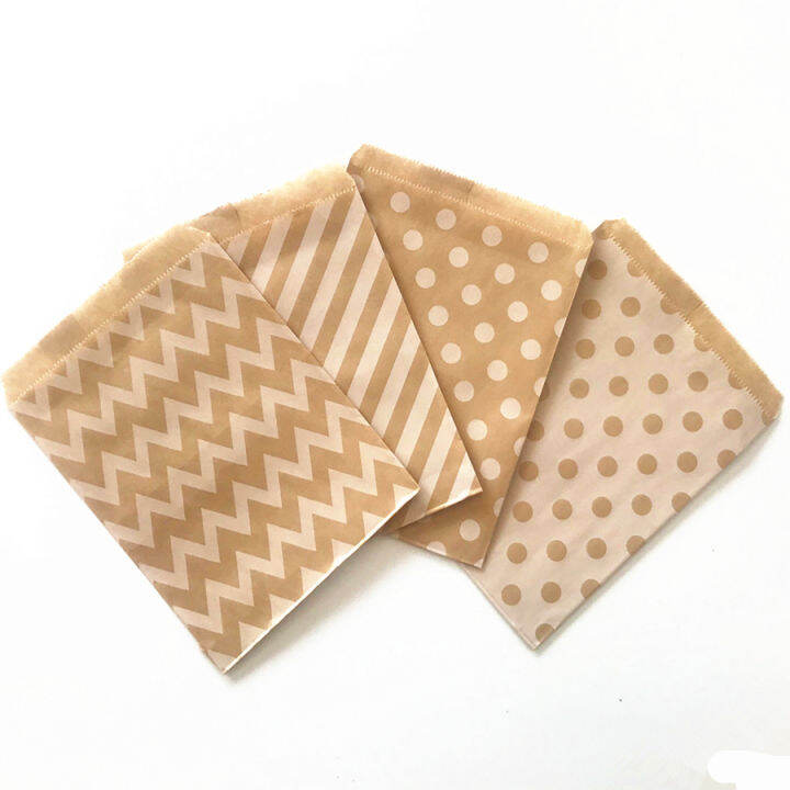 pcs-paper-bags-treat-bags-candy-bag-chevron-polka-dot-bags-christmas-wedding-birthday-party-favors-supplies-gift-bags