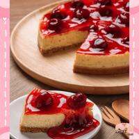 ? STRAWBERRY CHEESECAKE ชีสเค้ก รสเปรี้ยวอมหวาน ประกอบด้วยฐานบิสกิต  ส่งด่วนในวันด้วยLalamove เค้กวันเกิด เค้ก