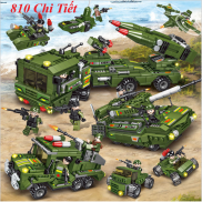 BỘ ĐỒ CHƠI XẾP HÌNH LEGO Xe Tăng, Lego Cảnh Sát, Lego Xe Pháo, Lego Máy bay