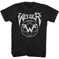 2023 newweezer เสื้อยืดวงโลหะเสื้อยืดสินค้าอย่างเป็นทางการ