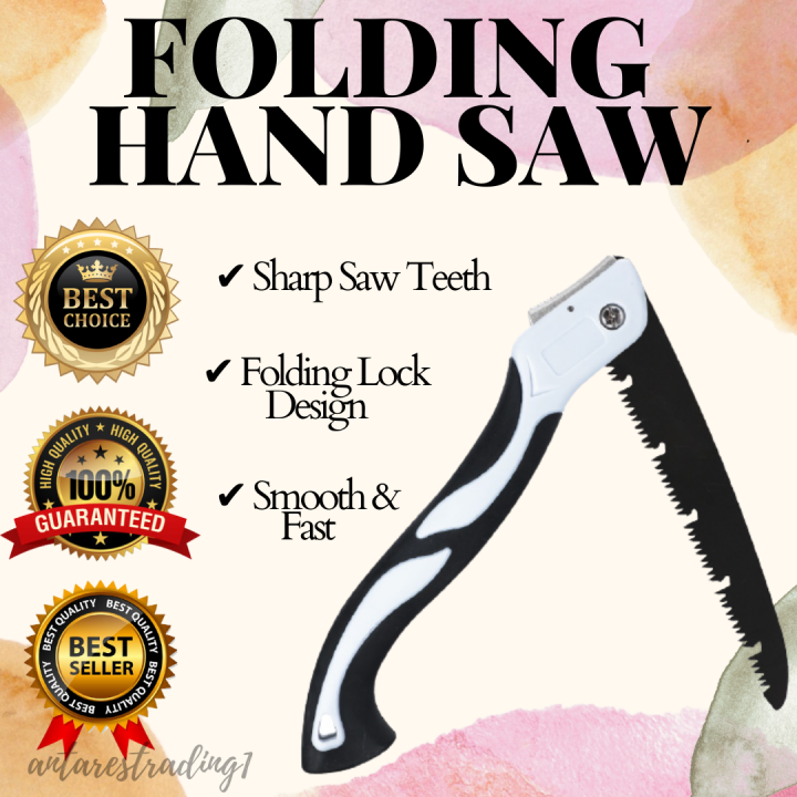 Best Seller FOLDING HAND SAW Hand Saw U Shaped Sharp Saw Multi Use