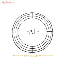 ?Big Dealse รอบห่วง DIY คริสต์มาสลวดพวงหรีดกรอบผนังแขวนสำหรับงานแต่งงานวาเลนไทน์