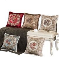 hot！【DT】▩  European  Floral Cheaper Cushion Cover Car Sofa Decoration Classic Throw