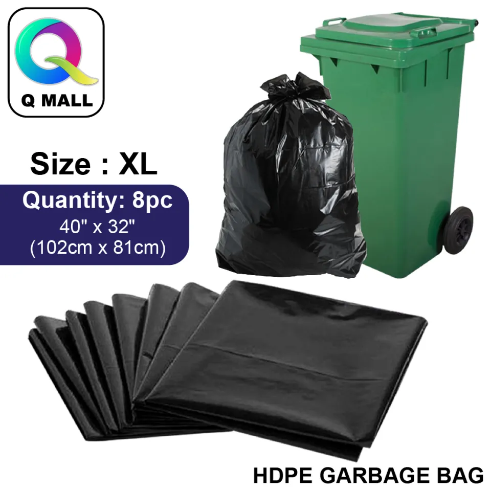 Trash Bags, Random Color, 15 pcs / Roll , 50 cm X 45 cm, Garbage Bags for  Office, Kitchen, Bedroom Waste Bin, Colorful Portable