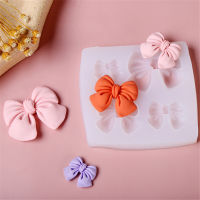 Bows Bowknots Series แม่พิมพ์ซิลิโคนเบเกอรี่ Fondant เค้กตกแต่ง DIY Sugarcraft ช็อกโกแลตแม่พิมพ์ Handmde สบู่ Mould