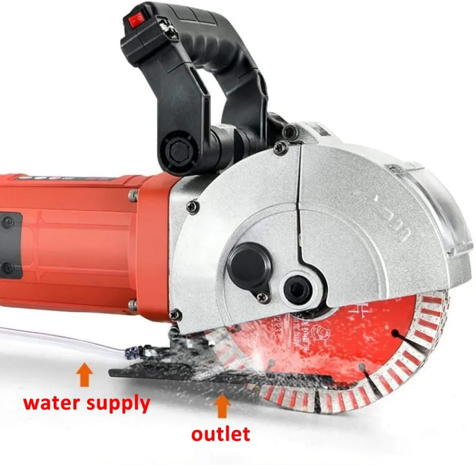Wall Grooving Machine, Channels Cutter, Concrete Cutting Machine for Cutting  Slotting Marble Concrete Grooves (Red) Lazada PH