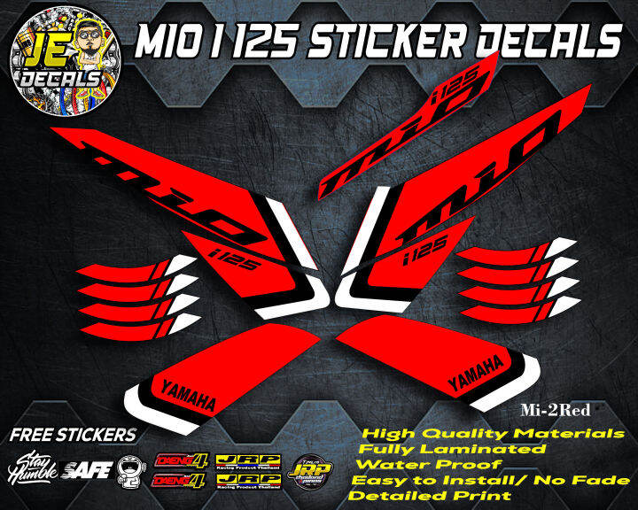 Mio i 125 Sticker Decals | Lazada PH