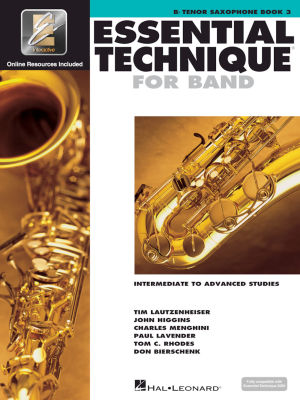 ESSENTIAL TECHNIQUE for Band Bb Tenor Saxophone Book 3