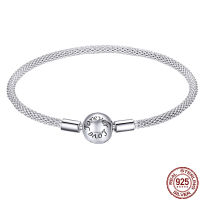 New Arrival 100 925 Sterling Silver Pulsera Love You Forever Bracelet For Women Fit Original Charms Fine Jewelry Joyas