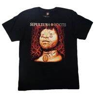 ผ้าฝ้ายแท้เสื้อวง SEPULTURA / rootsS-4XL  DU4P