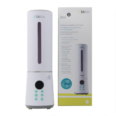 BBluv - Ümi 4in1 Ultrasonic Humidifier/Air Purifier/Aroma Diffuser/Nightlight เครื่องเพิ่มความชื้นในอากาศด้วยคลื่นอัลตร้าโซนิคแบบดิจิตอล/เครื่องฟอกอากาศ/ใส่กลิ่นอโรม่า