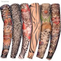 ❣✖ Outdoor Breathable Elastic Arm Warmer UV Cool 1PCS Unisex Tattoo Sleeves Fake Temporary Sports Dance Seamless Oversleeve New