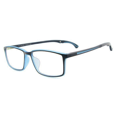 ชายและหญิงที่มีน้ำหนักเบา TR90แว่นตาสี่เหลี่ยมกีฬาแว่นตากรอบที่มีการป้องกันการลื่น H Older สำหรับ Multifocal สายตาสั้นเลนส์