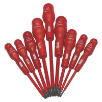 9 Pcs Insulated Screwdriver Set Electrician Dedicated Magnetic Precision High Voltage 1000V Slotted Phillips Hand Tools Drills  Drivers