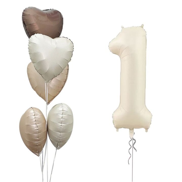 6pcs-brown-beige-cream-heart-balloons-kit-with-40inch-cream-number-balloon-children-s-birthday-party-decoration-set-baby-shower-balloons