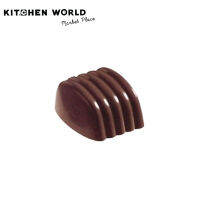 POLY PC1545 Accordion Chocolate Molds NR.32 (MC068) / พิมพ์ช็อกโกแลต