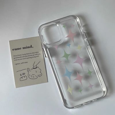 Minimalist Star Phone Case For Iphone14 for Apple 13 Straight Edge 12 Silicone XR Drop-Resistant Xs Soft 6p78p