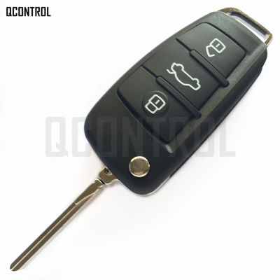 QCONTROL Upgrade Car Remote Key for AUDI A3 A4 A6 A8 RS4 TT Allroad Quttro 433MHz 4D0 837 231 A 4D0837231A