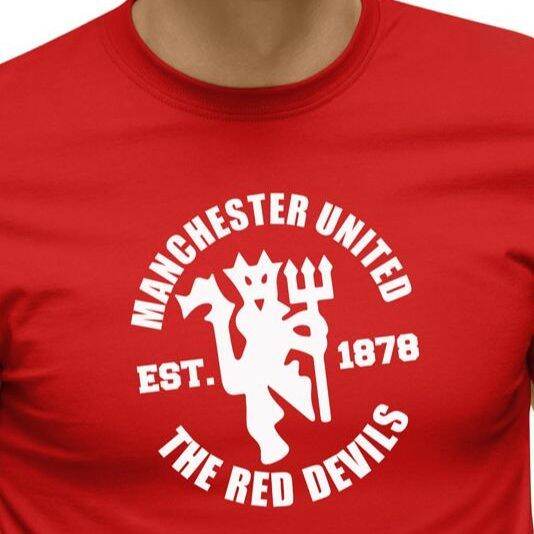 TShirt Manchester United F.C. Jersey Man Utd เสื้อบอลผู้ใหญ่ เสื้อกีฬา ...
