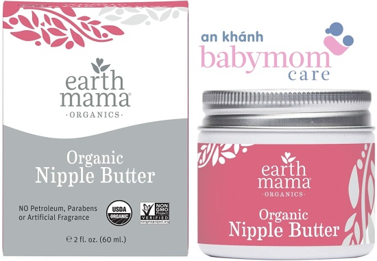 Kem nứt đầu ti earth mama organic - ảnh sản phẩm 1