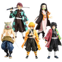 PVCญี่ปุ่นอะนิเมะญี่ปุ่นKamado Tanjirouตุ๊กตาโมเดลKamado Nezuko Demon Slayer Demon Blade Action Figures Figuals