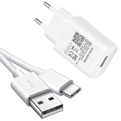 [HOT RUXMMMLHJ 566] เครื่องชาร์จ USB สำหรับติดผนัง Samsung S20 S8 S9 S10บวกกับ A50 A70 A51 A71 M21 M31 A21S Note 20 10 9 8 Type C ที่ชาร์จแบตเตอรี่โทรศัพท์สาย USB C
