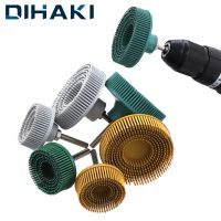 2 Pcs Electric Drill Brush Rubber Round Cleaning Brush 23 Inch Brushes Scrubber Drill Hand Tools For Car Glass Car Tires