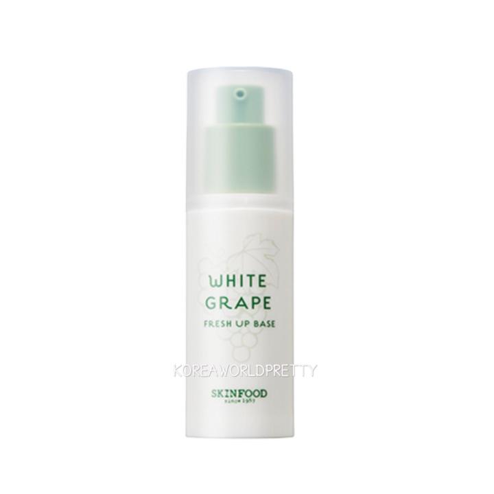 skinfood-white-grape-fresh-base-new-package-เบสองุ่นแพคเกตใหม่-มีสารสกัดจากองุ่น