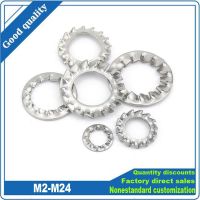 10/50 M2 M2.5 M3 M4 M5 M6 M8 M10 M12 M14 M16-M24 A2-70 304 Stainless Steel Eksternal Internal Bergigi Bergerigi Mesin Cuci Gasket