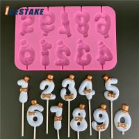 0-9 Arabic Number Silicone Mold Fondant Baking Tools Accessories