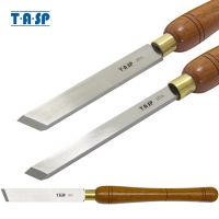 TASP Skew Chisel Woodturning Tools 25mm 15mm HSS Blade Wood Turning Gouge พร้อมด้ามไม้วอลนัทสําหรับเครื่องกลึงงานไม้